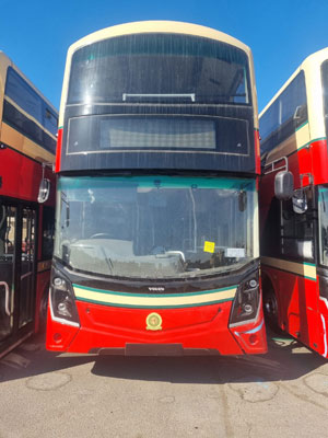 New MCV bodied Volvo B8Ls in Egypt - January 2024