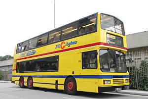 Leyland Olympian 186 receives a special livery - last updated 21st September 2010