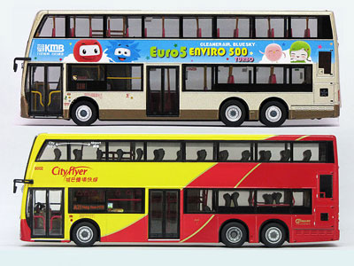 A comparison of the 'new-generation' Enviro500 models