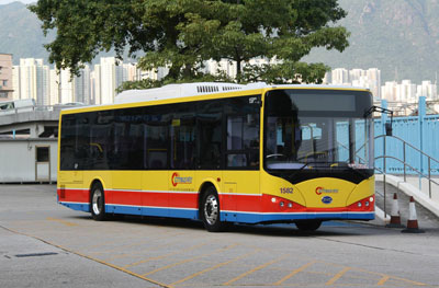 The first BYD electric bus