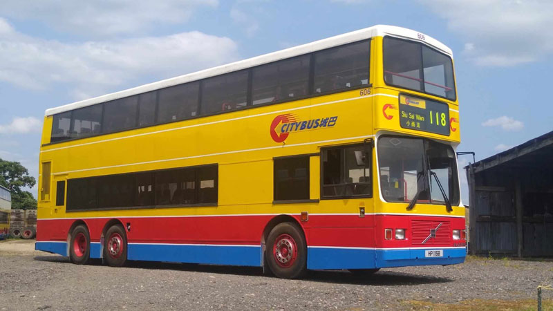 Former Citybus Norther Counties bodied Volvo Olympian