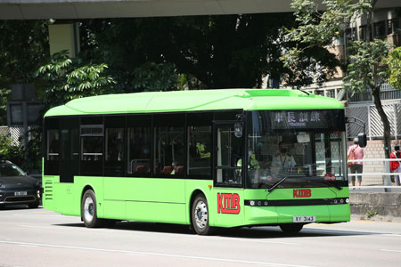 The BYD 12 single-deck buses