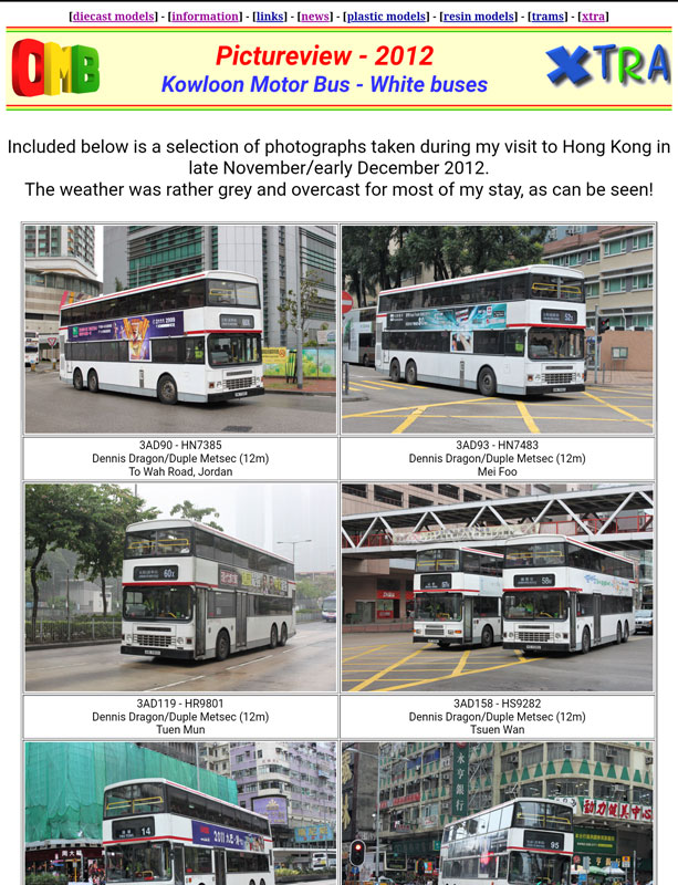 Pictureview 2012 - KMB - White buses