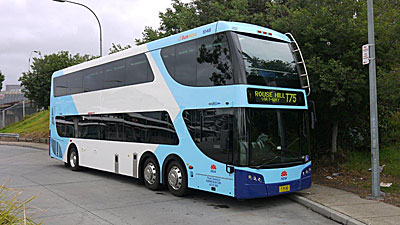 Bustech CDi double-deck buses in Sydney - September 2013