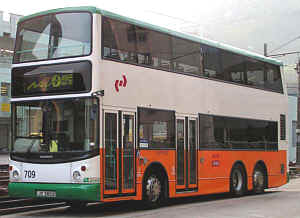 December 2004 - 10.6m Tridents acquired from New World First Bus